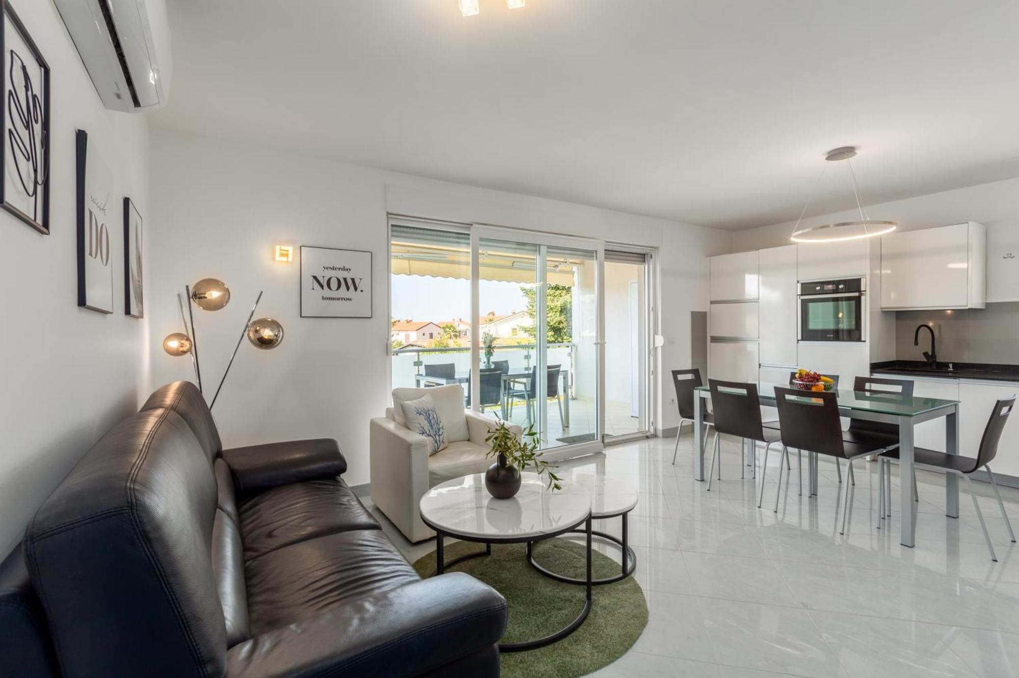 Apartment Sky By Seeadria Agency Novigrad Istria Dış mekan fotoğraf